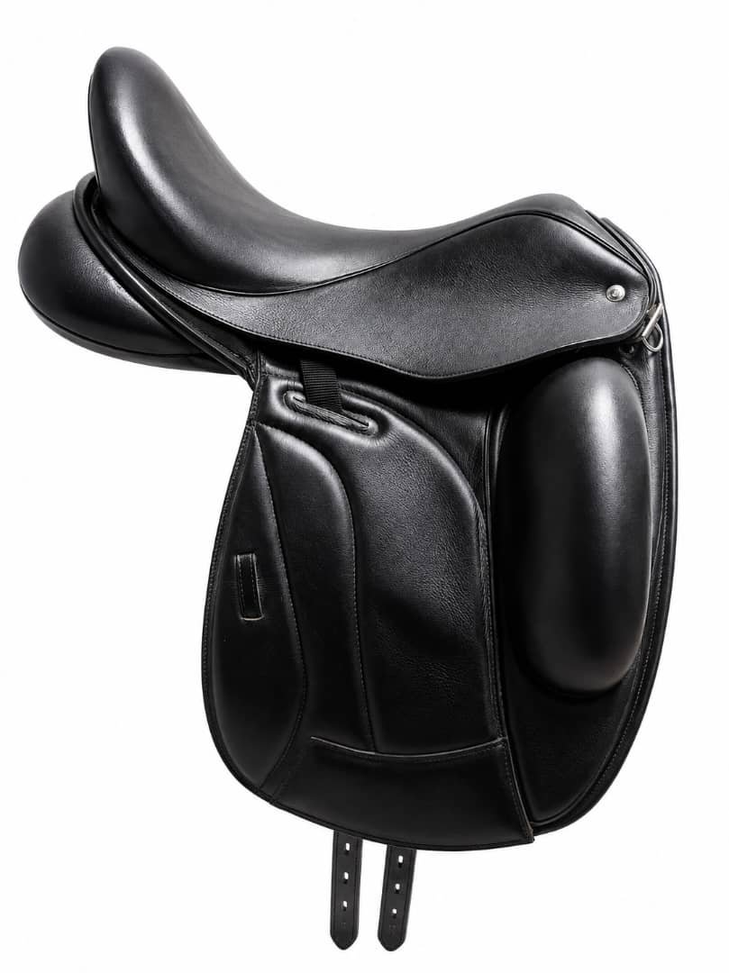 Custom Icon Flight – Dressursattel, 17,5 Zoll, Kammerweite ca. 26 cm